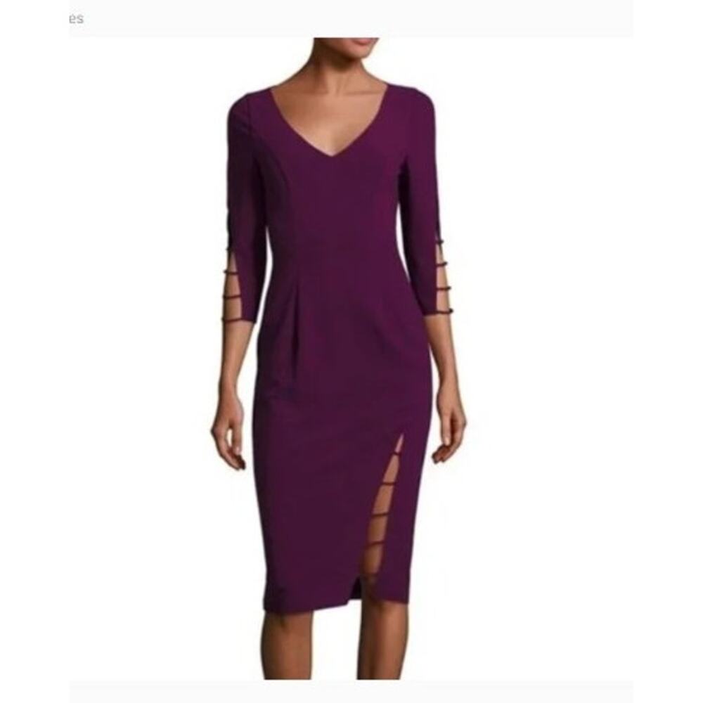 New NWT Black Halo Rizzo Sheath Dress Size‎ 6